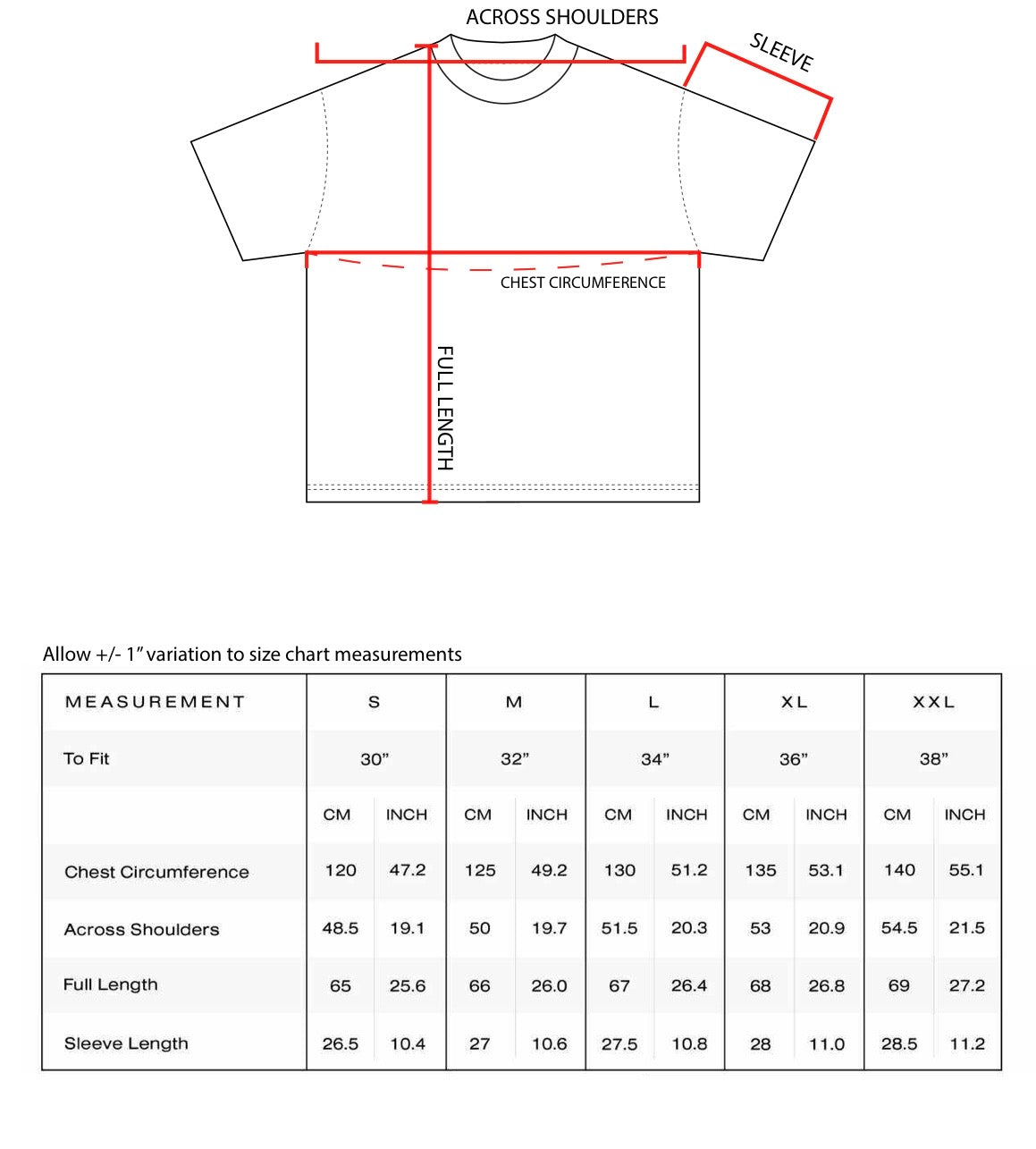 “Above Standard Tee”